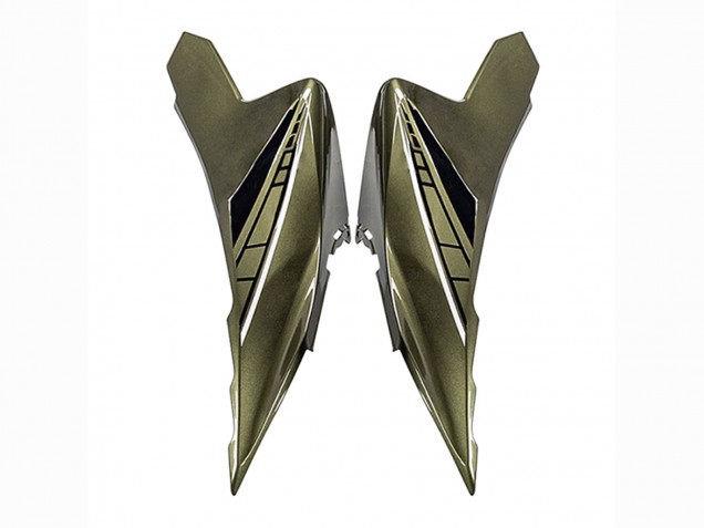 2022-2025 Kawasaki Versys 650 Motorcycle Fairings - Dark Green Black UK