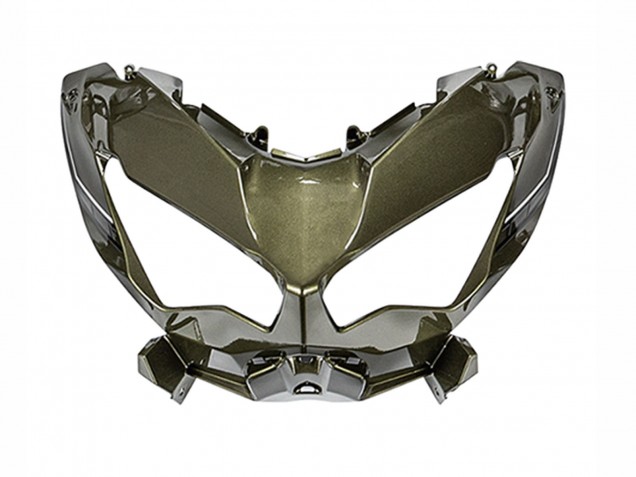 2022-2025 Kawasaki Versys 650 Motorcycle Fairings - Dark Green Black UK