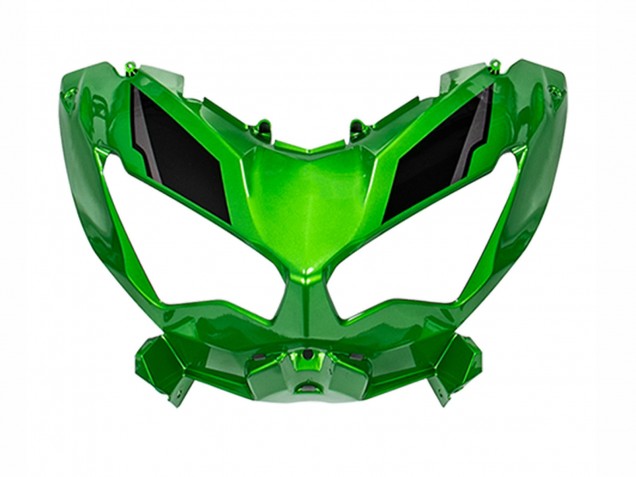 2022-2025 Kawasaki Versys 650 Motorcycle Fairings - Green Glossy Black UK