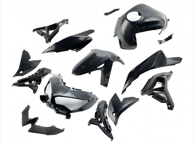 2022-2025 Kawasaki Versys 650 Motorcycle Fairings - Glossy Black UK