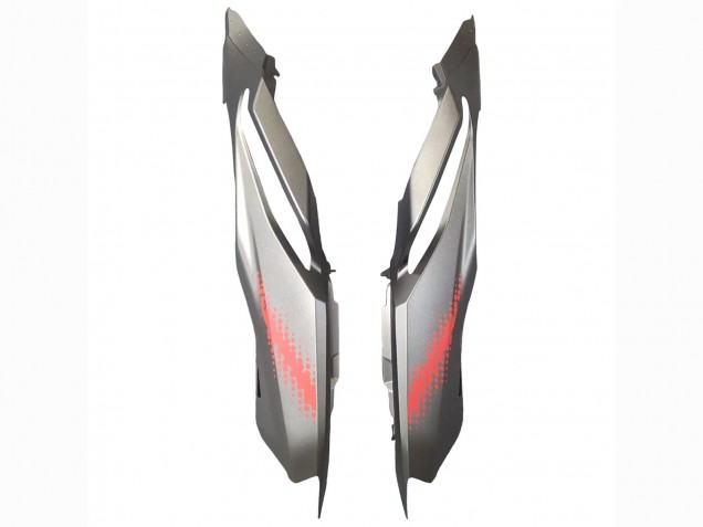 2012-2017 Yamaha MT07/FZ07 Motorcycle Fairings - Grey Red UK