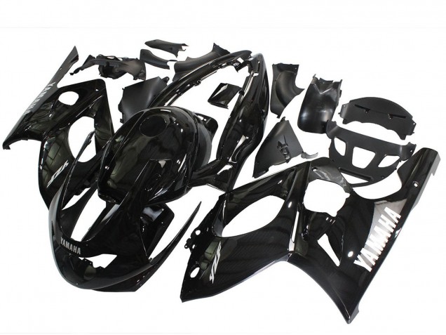 1996-2007 Yamaha YZF600R Thundercat Motorcycle Fairings - Glossy Black UK