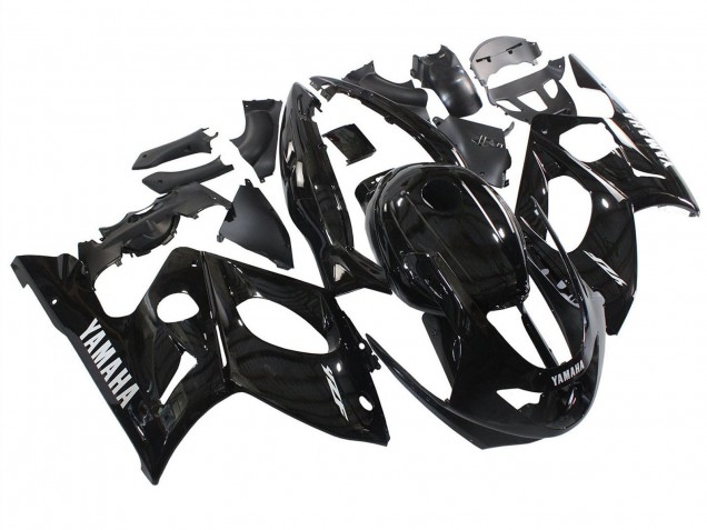 1996-2007 Yamaha YZF600R Thundercat Motorcycle Fairings - Glossy Black UK
