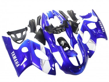 Best 1996-2007 Yamaha YZF600R Thundercat Motorcycle Fairing - Blue White Silver UK