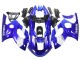 1996-2007 Yamaha YZF600R Thundercat Motorcycle Fairing - Blue White Silver UK