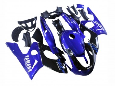 Best 1996-2007 Yamaha YZF600R Thundercat Motorcycle Fairings - Blue Glossy Black UK