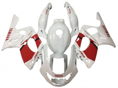 Best 1996-2007 Yamaha YZF600R Thundercat Motorcycle Fairings - White Red UK