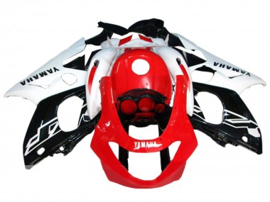 Best 1996-2007 Yamaha YZF600R Thundercat Motorcycle Fairings - White Red Black UK