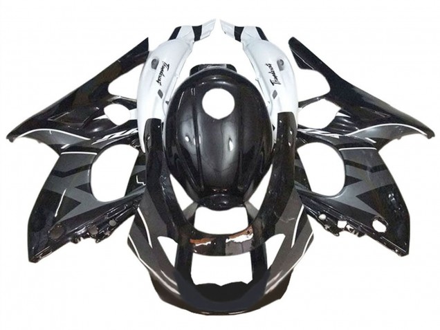 1996-2007 Yamaha YZF600R Thundercat Motorcycle Fairings - Glossy Black Grey White UK