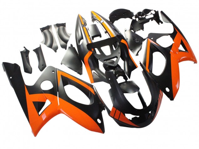 1996-2007 Yamaha YZF600R Thundercat Motorcycle Fairings - Black Orange UK