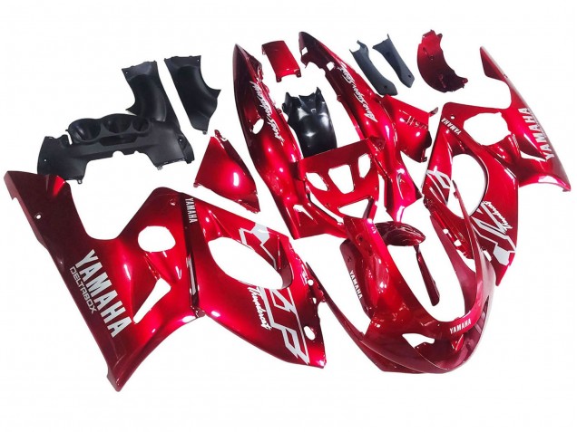 1996-2007 Yamaha YZF600R Thundercat Motorcycle Fairings - Red White Thunderace UK
