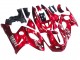 1996-2007 Yamaha YZF600R Thundercat Motorcycle Fairings - Red White Thunderace UK