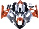 1996-2007 Yamaha YZF600R Thundercat Motorcycle Fairings - Orange Grey Glossy Black UK