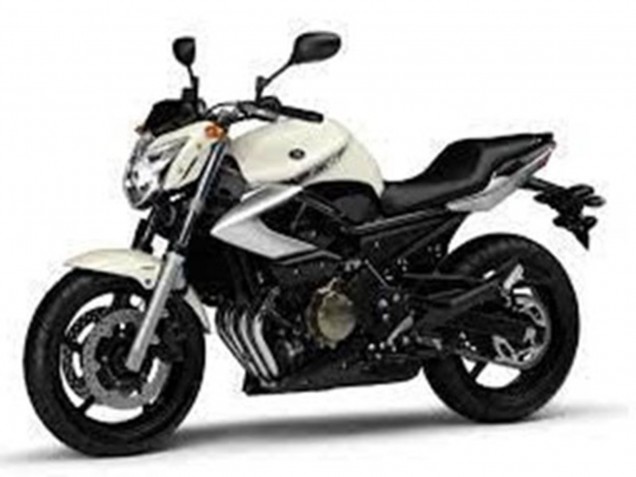 2009-2012 Yamaha XJ6 Motorcycle Fairings - White Silver Black UK