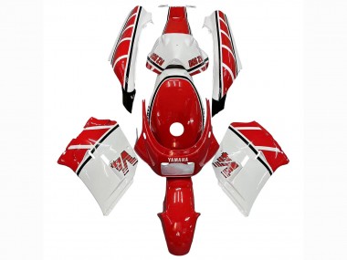 Best 1985-1987 Yamaha RZV500 / RD500 Motorcycle Fairings - White Red Black UK