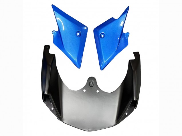 2003-2013 Suzuki SV650 Motorcycle Fairings - White Blue Lucky Strike Motul UK