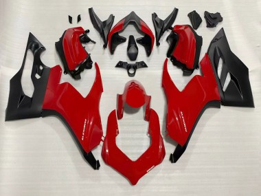 Best 2020-2024 Ducati Panigale V2 Motorcycle Fairings - Red Matte Black UK
