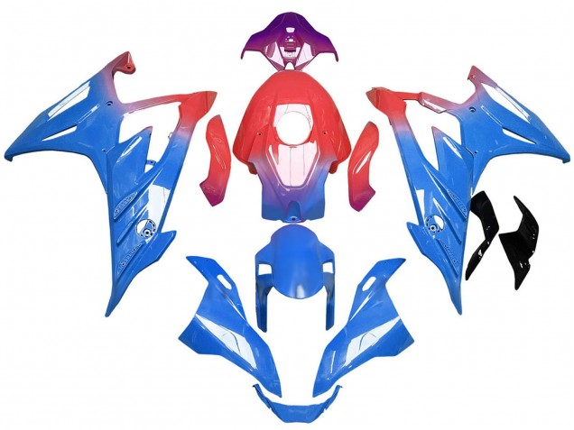 2023-2024 BMW S1000RR Motorcycle Fairings - Gradient Blue Red UK