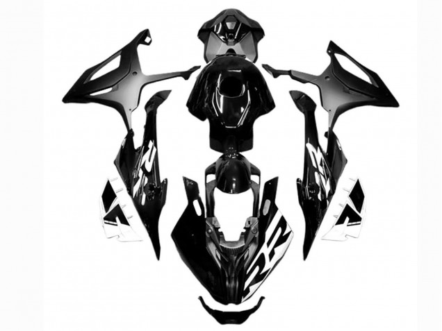 2023-2024 BMW S1000RR Motorcycle Fairings - Glossy Black Matte Black White UK
