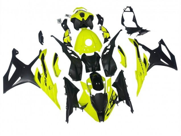 2023-2024 BMW S1000RR Motorcycle Fairings - Yellow Black UK
