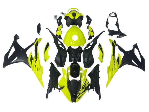 2023-2024 BMW S1000RR Motorcycle Fairings - Yellow Black UK