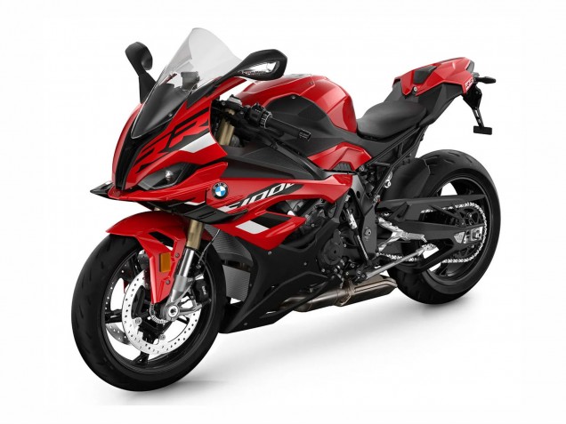 2023-2024 BMW S1000RR Motorcycle Fairings - Red Matte Black UK