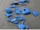 2023-2024 BMW S1000RR Motorcycle Fairings - Glossy Blue UK