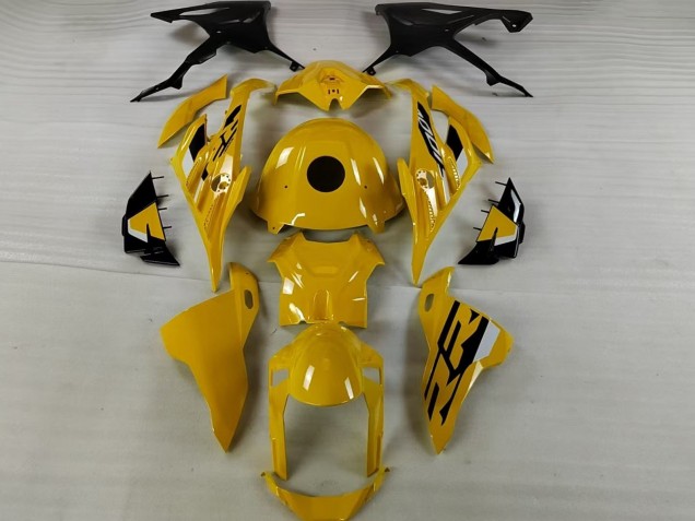 2023-2024 BMW S1000RR Motorcycle Fairings - Glossy Yellow UK