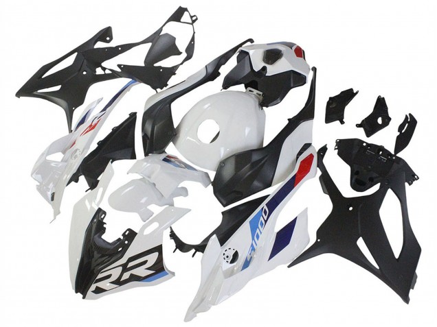 2023-2024 BMW S1000RR Motorcycle Fairing - White Blue Red Matte Black UK