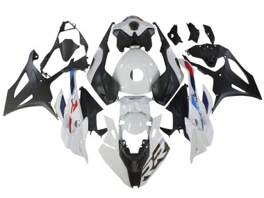 Best 2023-2024 BMW S1000RR Motorcycle Fairing - White Blue Red Matte Black UK