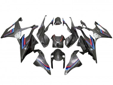 Best 2019-2022 BMW S1000RR Motorcycle Fairing - Black Blue Red Carbon Fiber UK