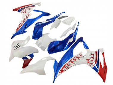 Best 2019-2022 BMW S1000RR Motorcycle Fairings - White Blue Red Shark UK