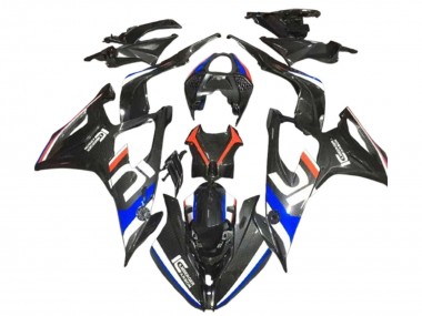 Best 2019-2022 BMW S1000RR Motorcycle Fairings - Black White Blue Carbon Fiber UK