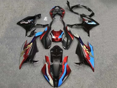 Best 2019-2022 BMW S1000RR Motorcycle Fairing Kits - White Blue Red Black UK