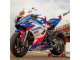 2019-2022 BMW S1000RR Motorcycle Fairings - White Blue Red Smiths UK