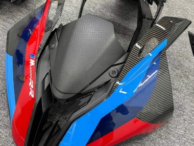 Best 2019-2022 BMW S1000RR Motorcycle Fairings - Black Blue Red Carbon Fiber UK