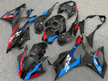 Best 2019-2022 BMW S1000RR Motorcycle Fairings - Black Blue Red Carbon Fiber UK