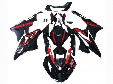 Best 2017-2018 BMW S1000RR Motorcycle Fairing - Red Glossy Black Matte Black UK