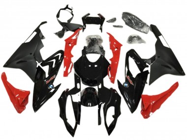 Best 2017-2018 BMW S1000RR Abs Motorcycle Fairings - Red Glossy Black Matte Black UK