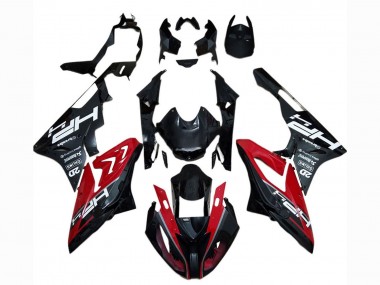 Best 2017-2018 BMW S1000RR Motorcycle Fairing - Red Glossy Black UK