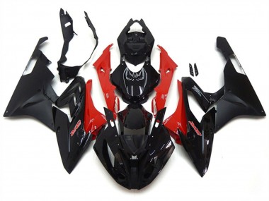 Best 2017-2018 BMW S1000RR Abs Motorcycle Fairing - Red Glossy Black Matte Black UK