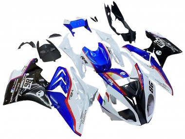 Best 2017-2018 BMW S1000RR Bike Fairings - White Blue Red Glossy Black UK