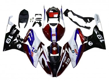 Best 2015-2016 BMW S1000RR Bike Fairings - White Red Blue Black UK