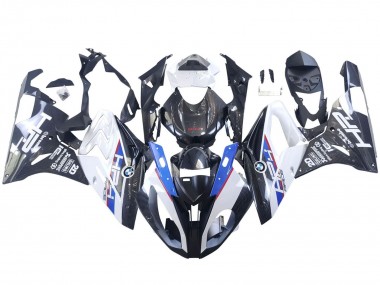Best 2015-2016 BMW S1000RR Motorcycle Fairings - White Blue Black Carbon Fiber UK