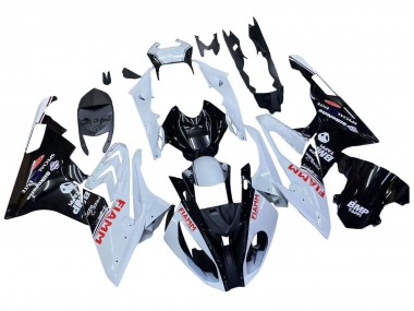 Best 2015-2016 BMW S1000RR Motorcycle Fairings - White Glossy Black Fiamm UK