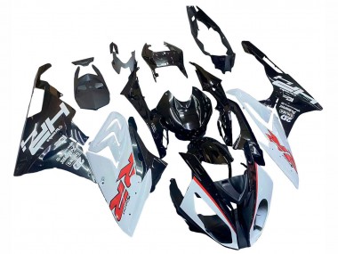 Best 2015-2016 BMW S1000RR Motorcycle Fairings - White Glossy Black UK