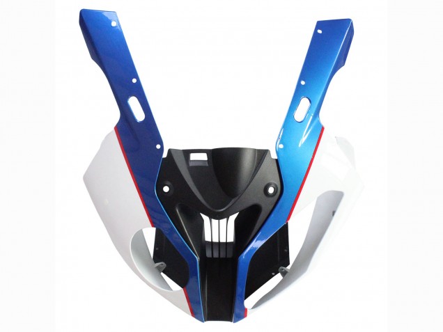 2009-2014 BMW S1000RR Motorcycle Fairings - White Blue Matte Black UK