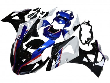 Best 2009-2014 BMW S1000RR Motorcycle Fairing - White Red Blue Black UK