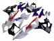 2009-2014 BMW S1000RR Abs Fairings - White Red Blue Glossy Black UK