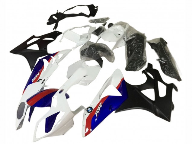 2009-2014 BMW S1000RR Motorcycle Fairings - White Red Blue Black UK